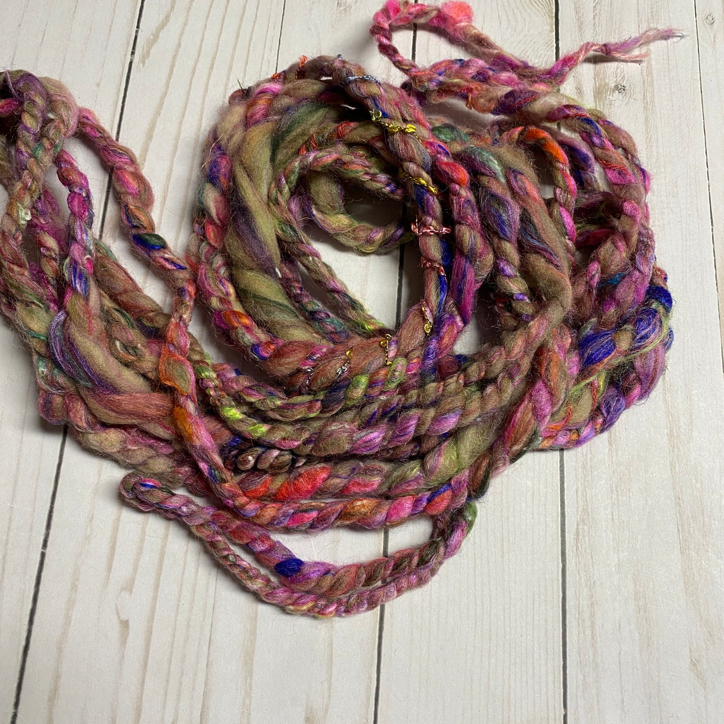 Handspun art yarn #57