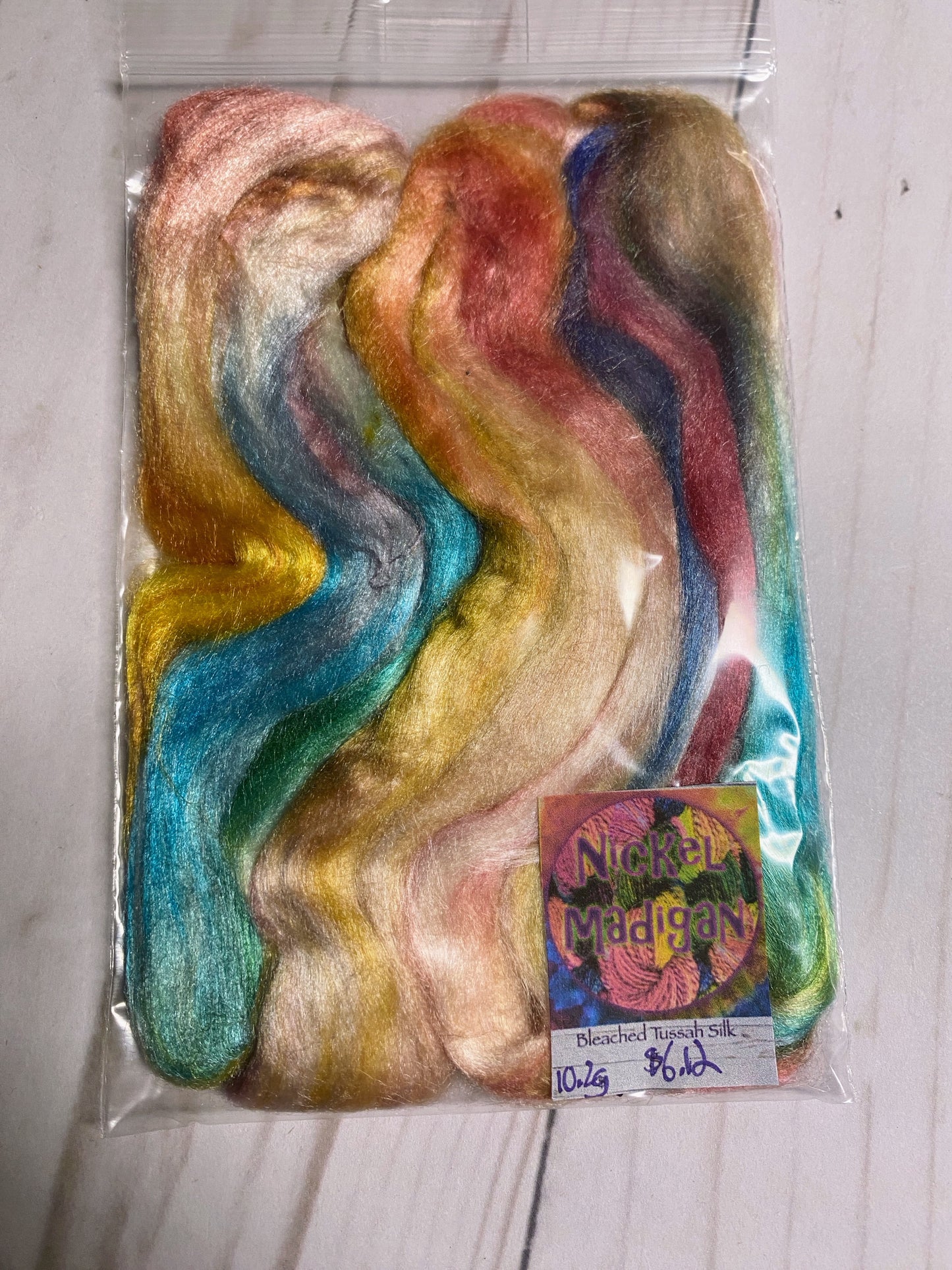 Bleached Tussah Silk