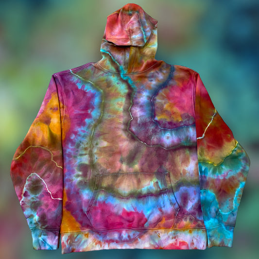 XL Tall Ice dyed Old Navy Hoodie (5)