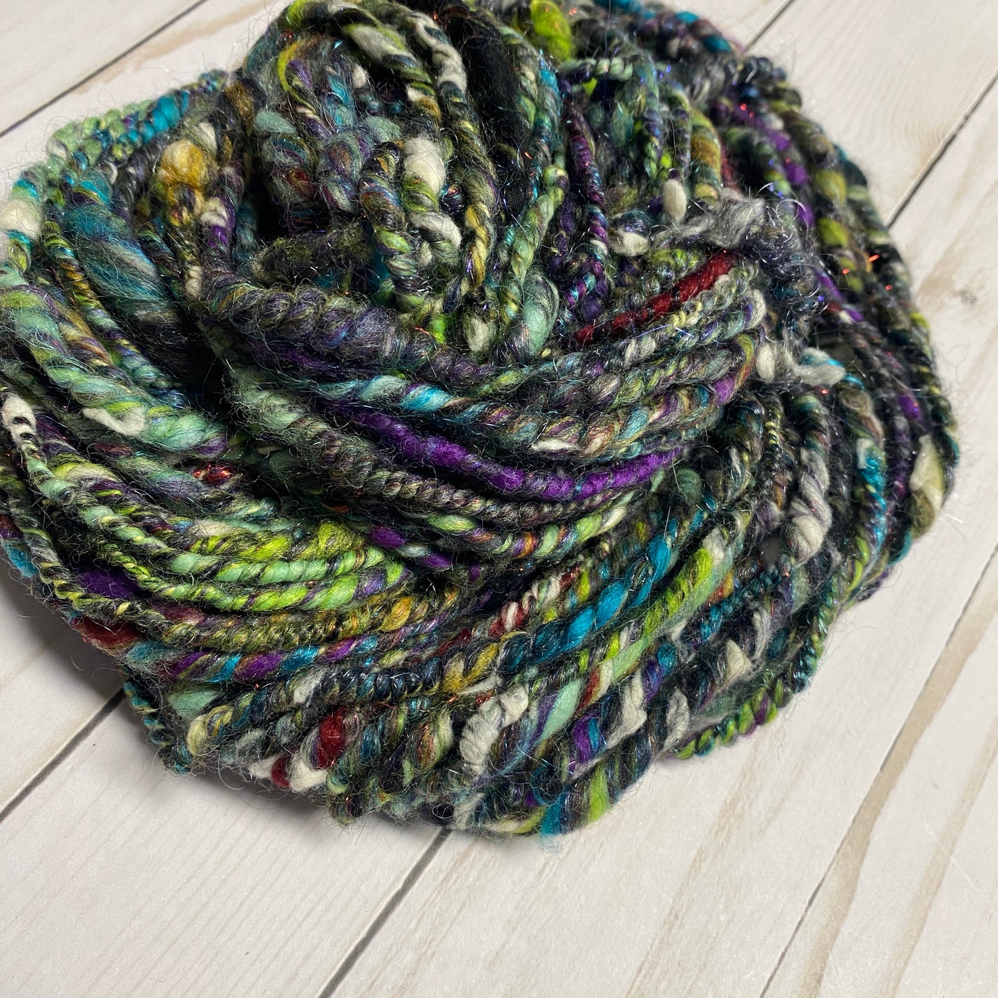 Handspun art yarn #8