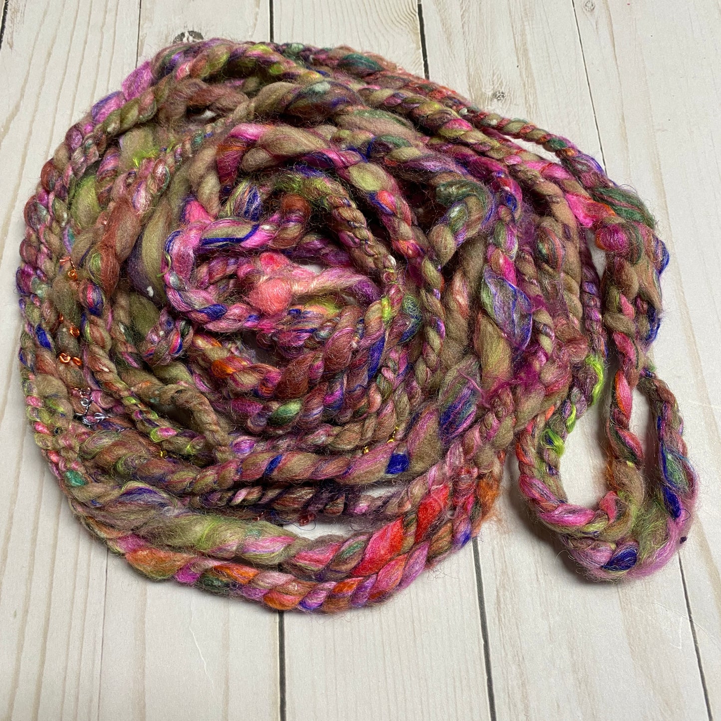 Handspun art yarn #57