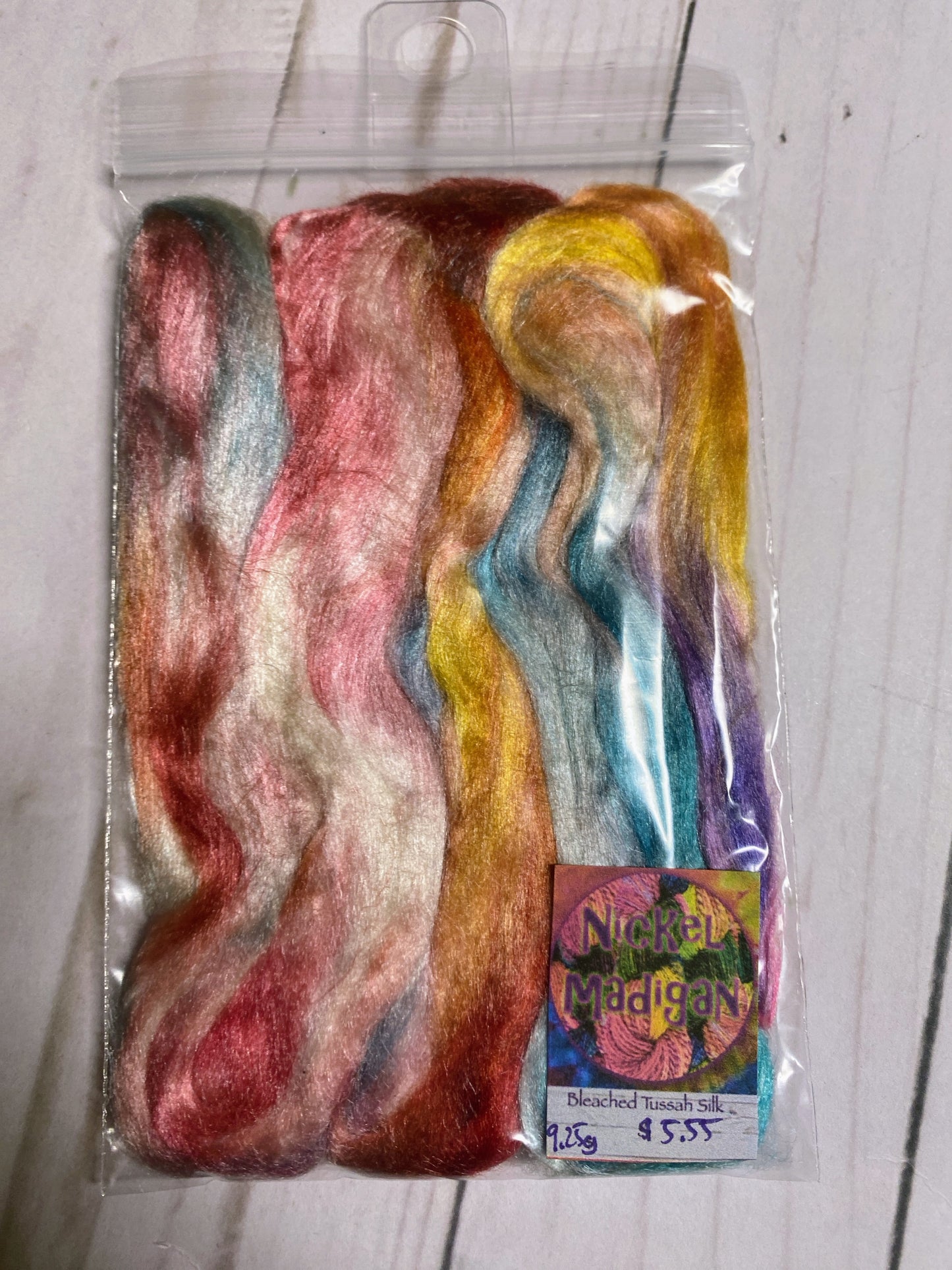 Bleached Tussah Silk