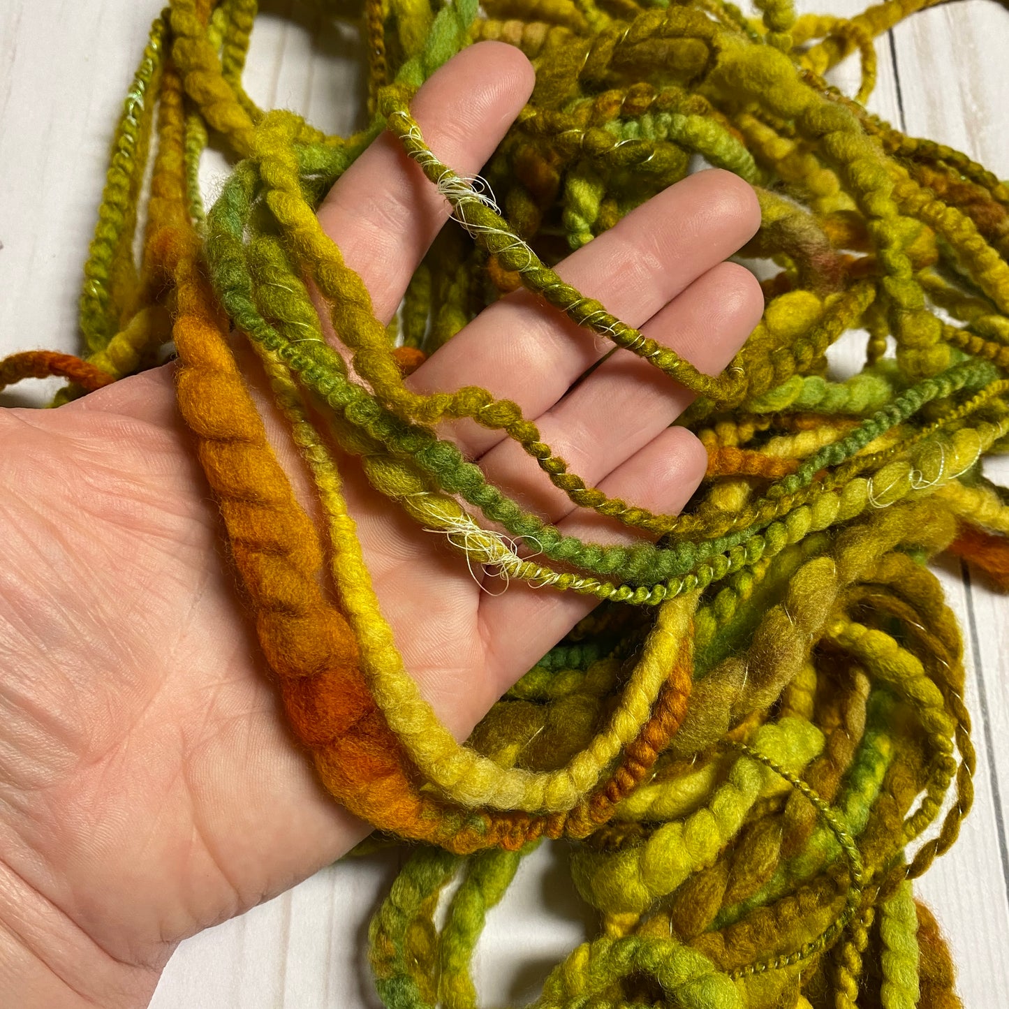 Handspun art yarn #103