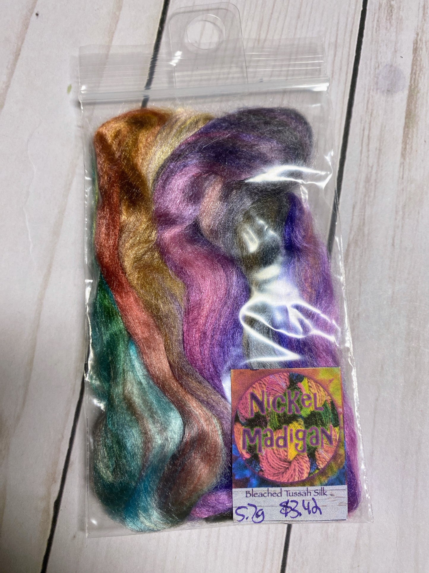 Bleached Tussah Silk