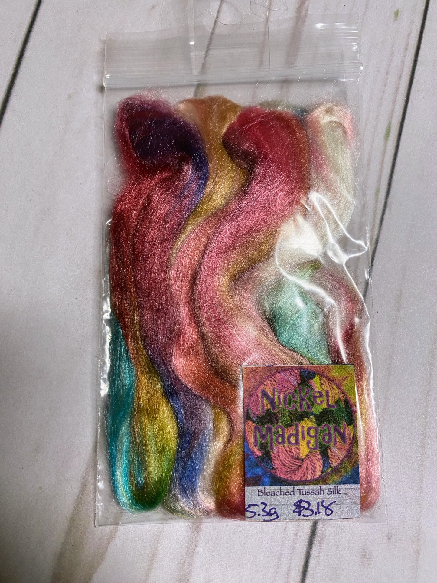 Bleached Tussah Silk