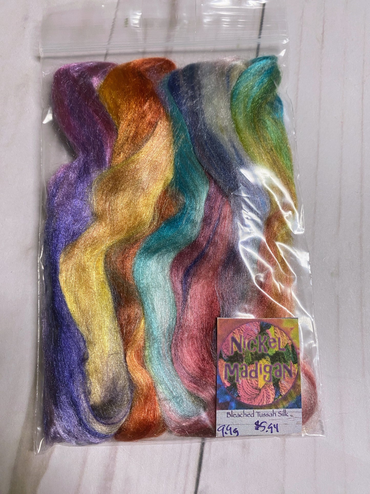 Bleached Tussah Silk