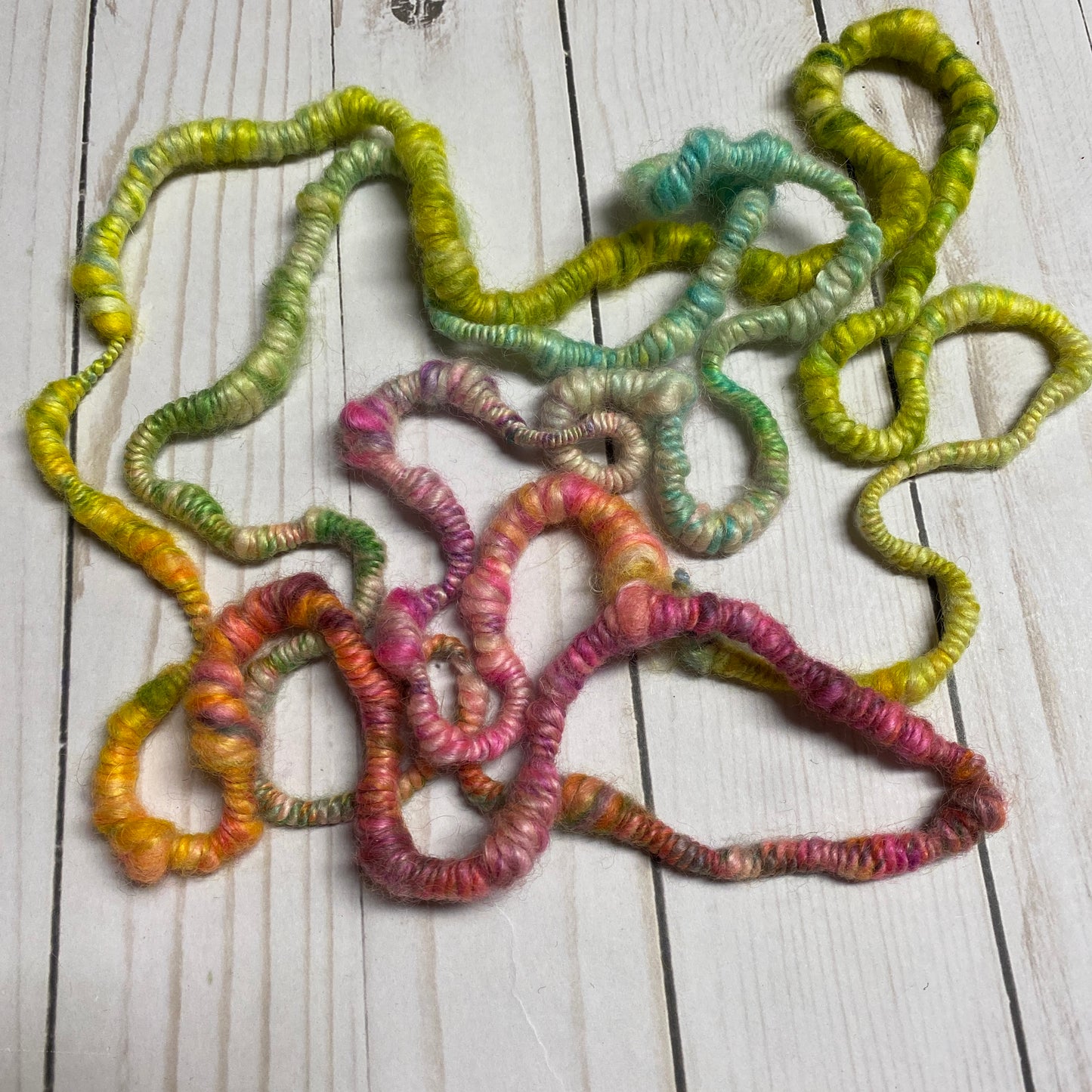 Handspun art yarn #56