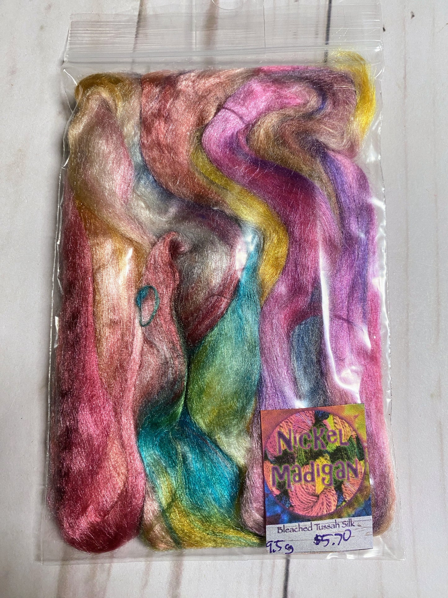 Bleached Tussah Silk