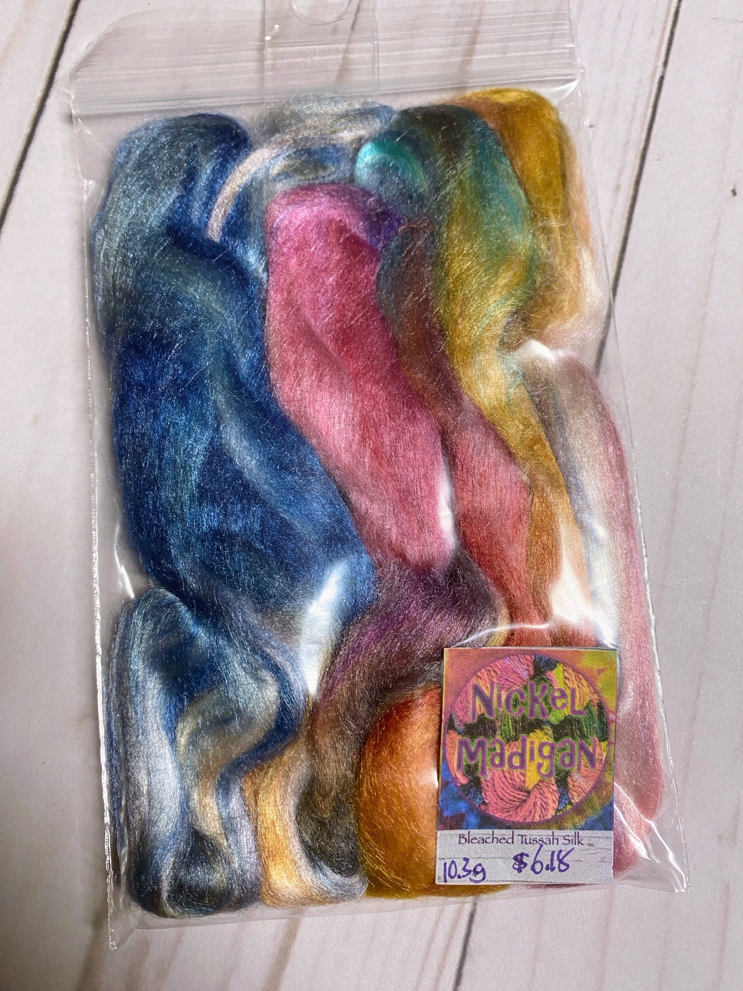 Bleached Tussah Silk
