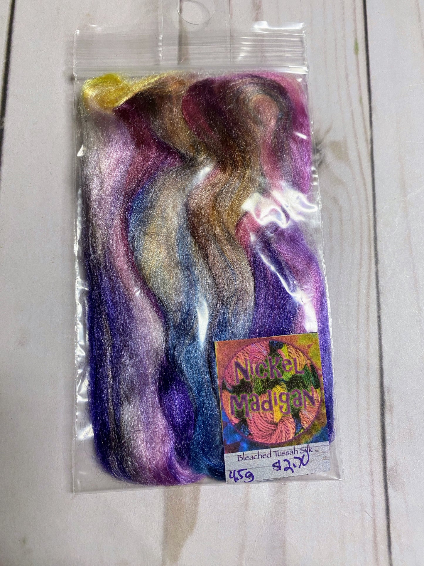 Bleached Tussah Silk