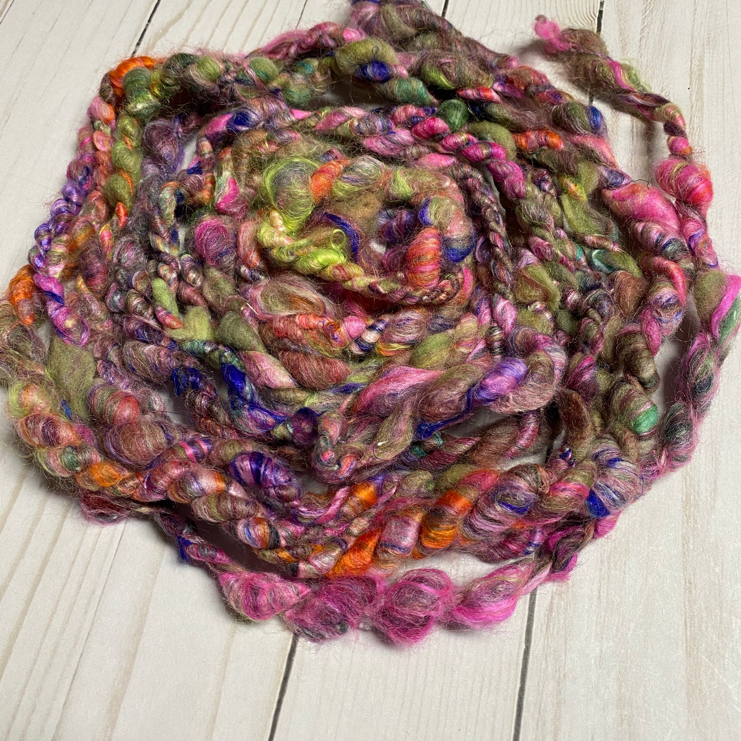 Handspun art yarn #63