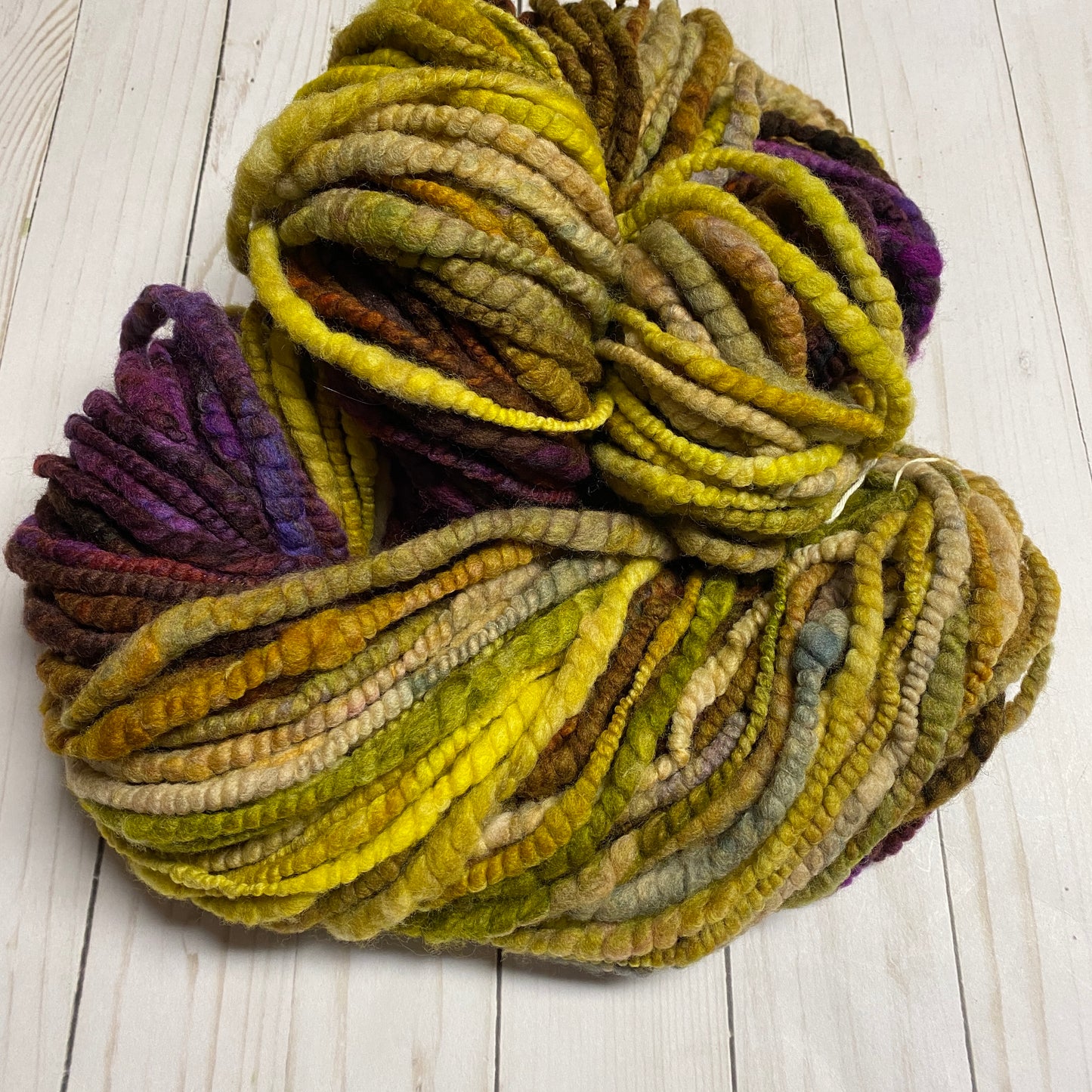 Handspun art yarn #108