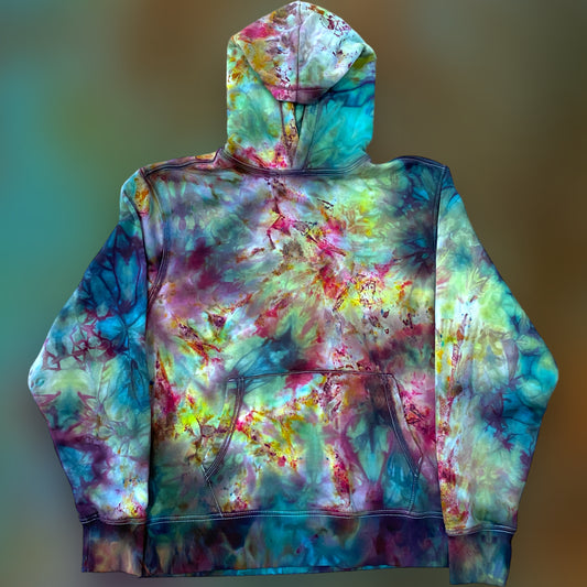 M Ice Dyed Old Navy Hoodie (1)