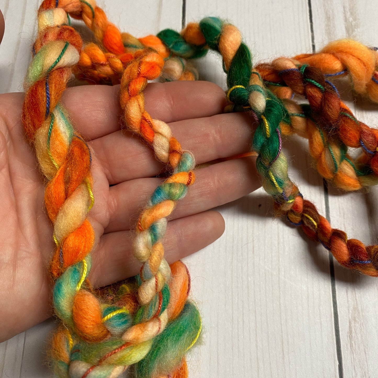 Handspun art yarn #68