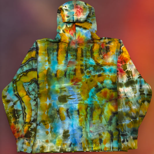 XXL Tall Ice Dyed Old Navy Hoodie (7)