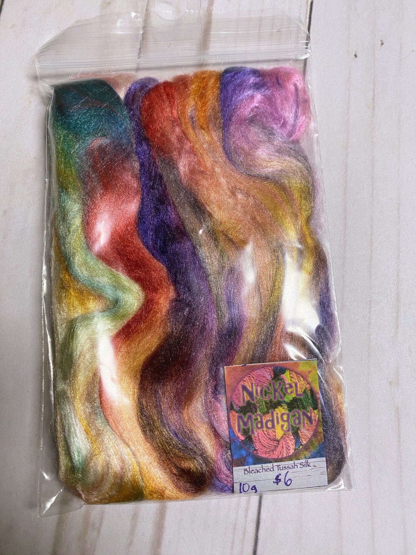 Bleached Tussah Silk