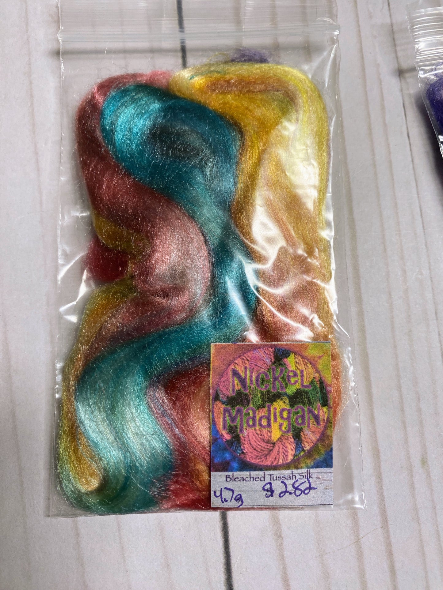 Bleached Tussah Silk