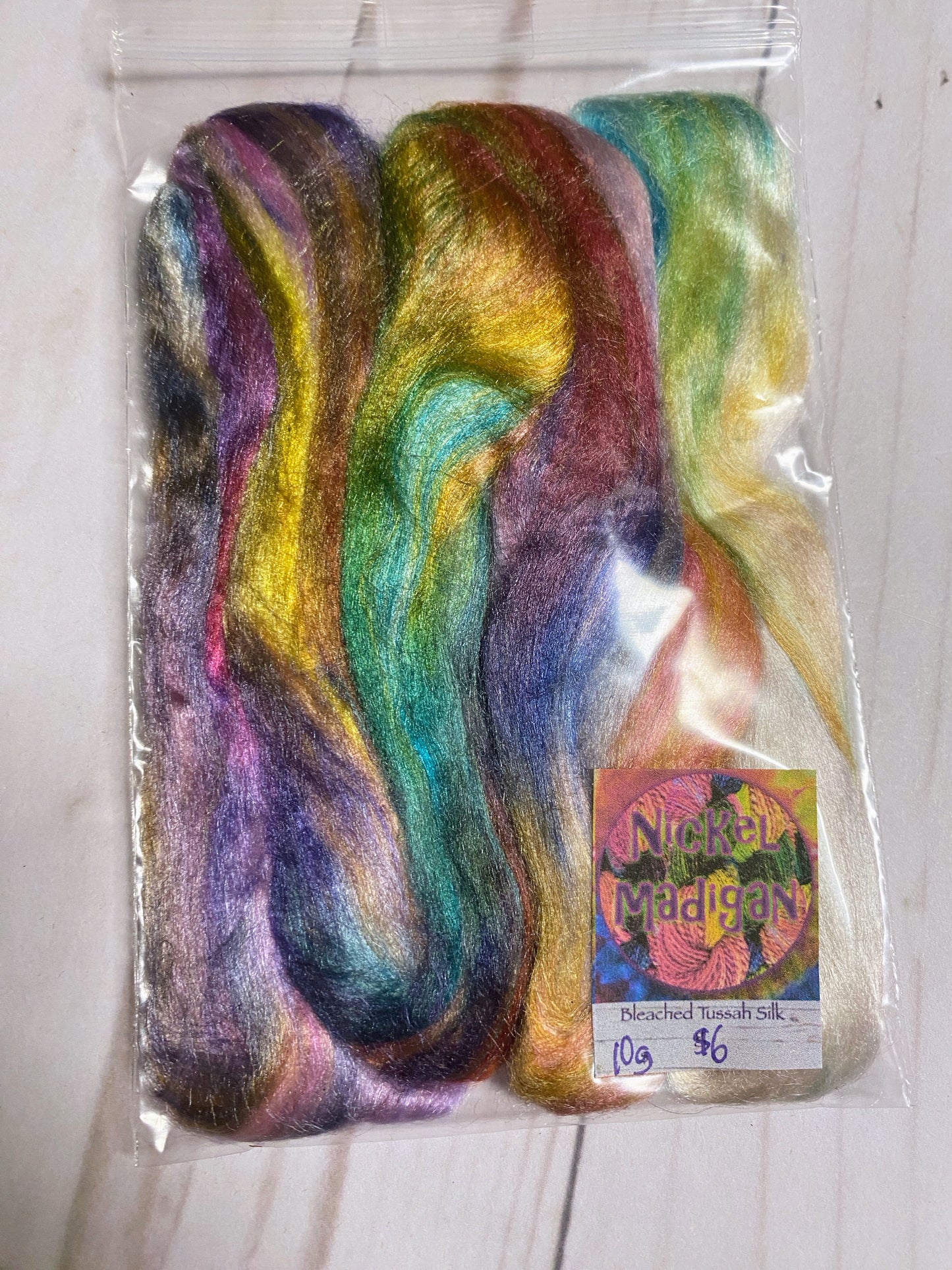 Bleached Tussah Silk