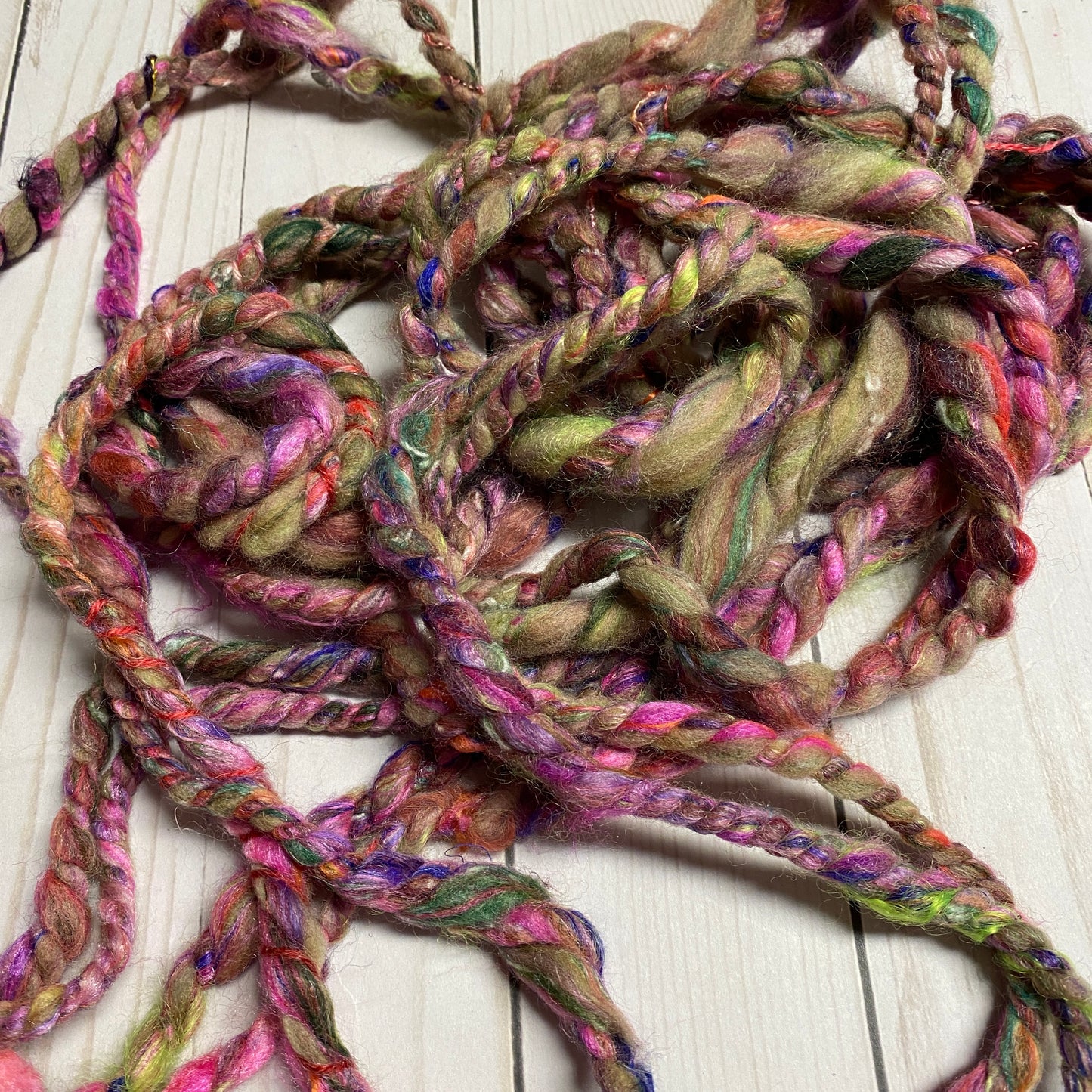 Handspun art yarn #57