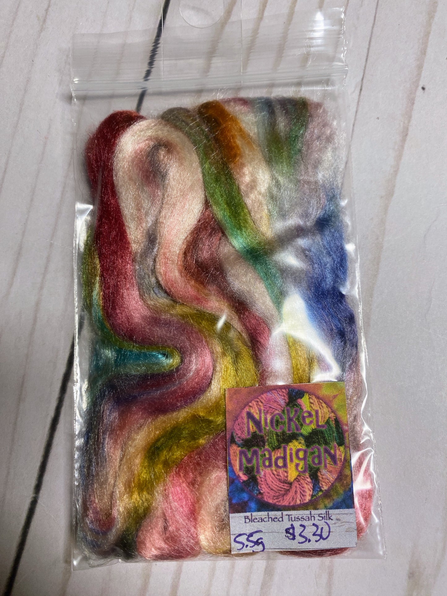 Bleached Tussah Silk
