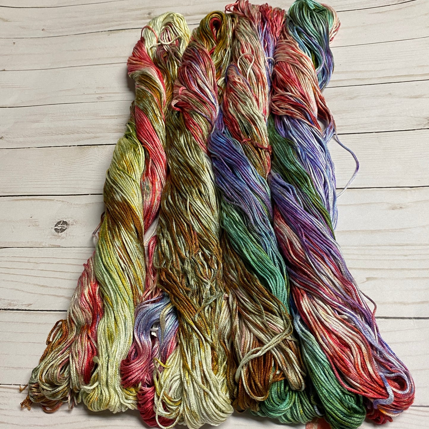 Bamboo Handyed Yarn fade set