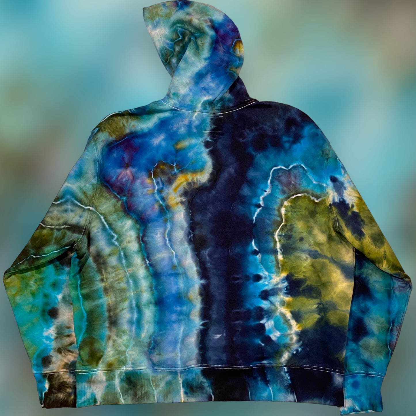 XXL Ice Dyed Old Navy Hoodie (8)