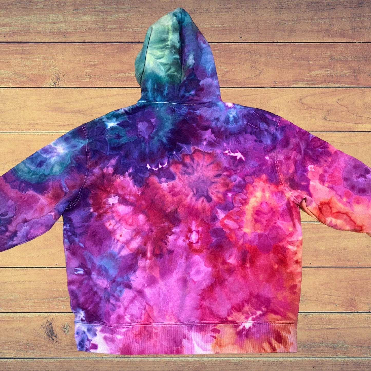 XXL Ice Dyed Old Navy Hoodie (5)