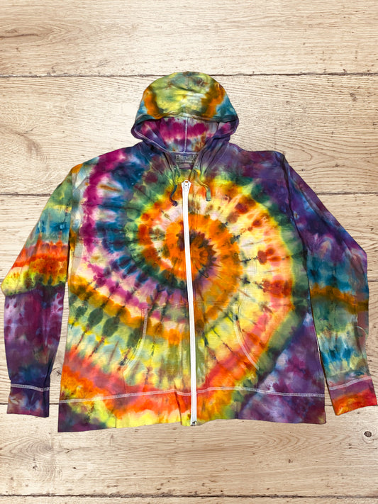 Ice Dyed XXL Hanes Hoodie (5)