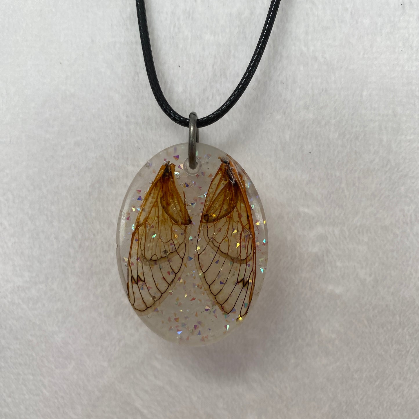 1 Cicada wing necklace