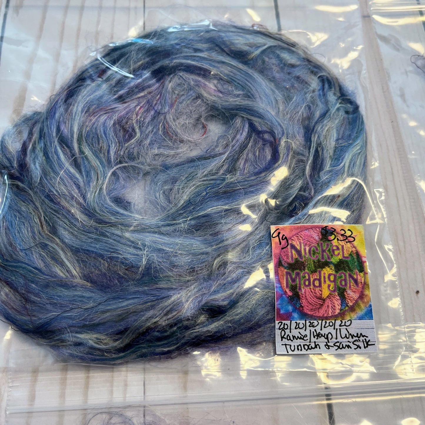 20/20/20/20/20 Ramie/Hemp/Linen/Tussah & Sari Silk