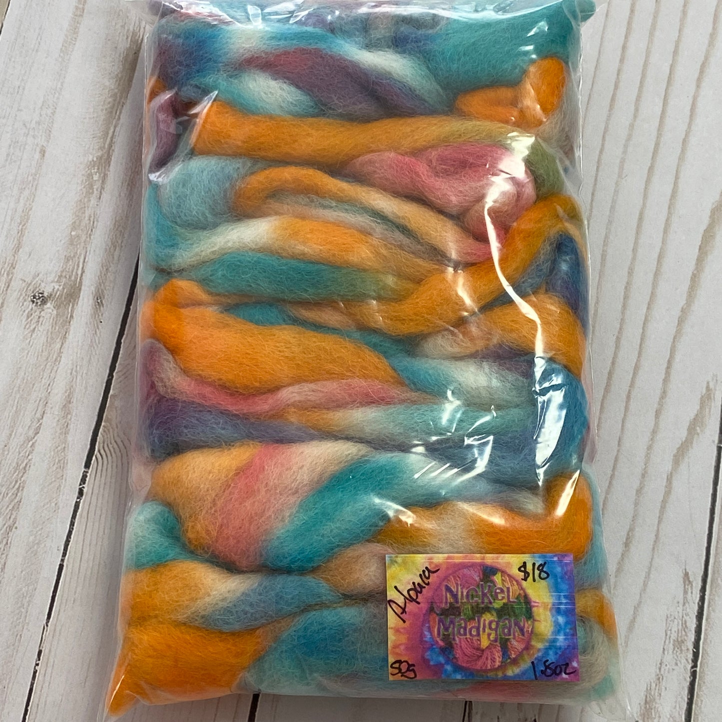 Hand Dyed Alpaca #3