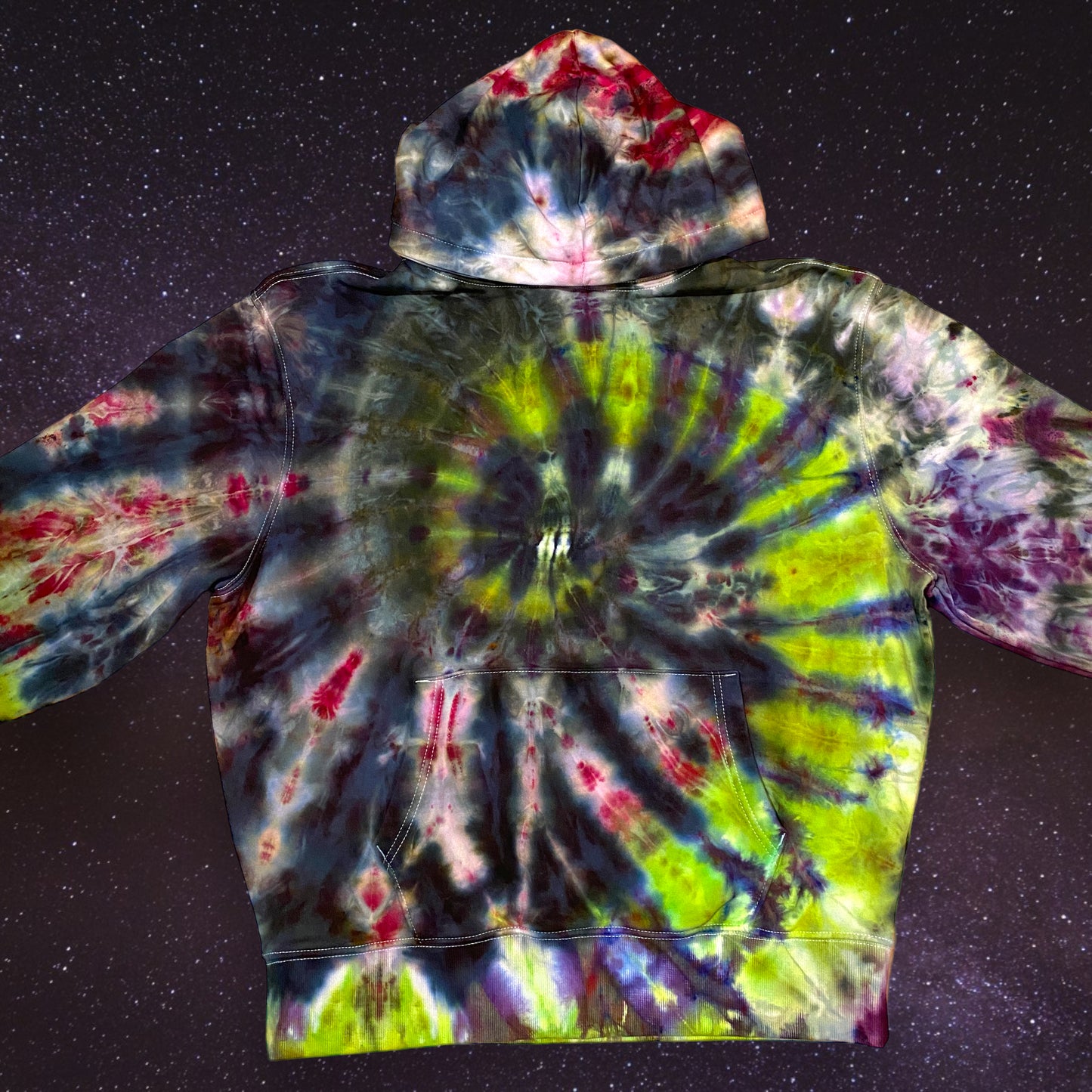 L Ice Dyed Old Navy Hoodie (10)