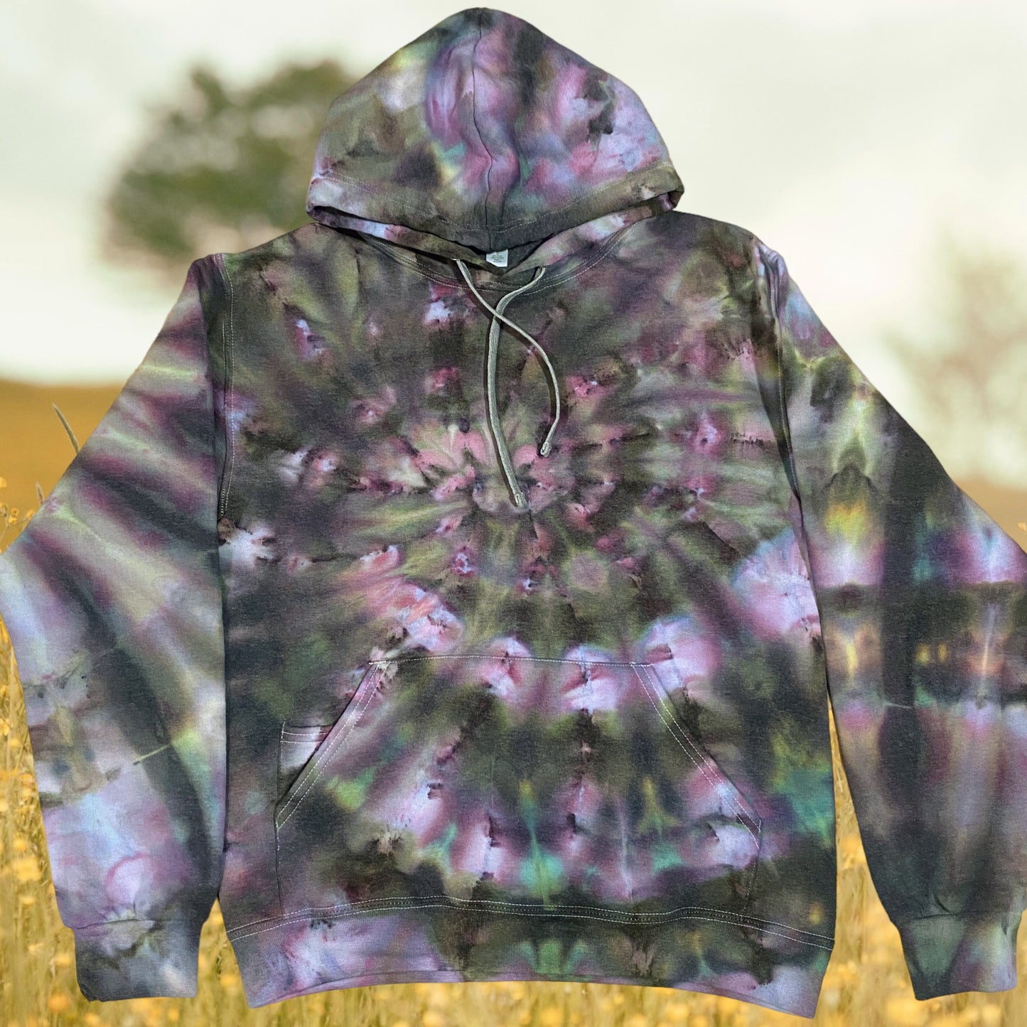 S Ice Dyed Fruit of the Loom Sofspun  Hoodie (6)