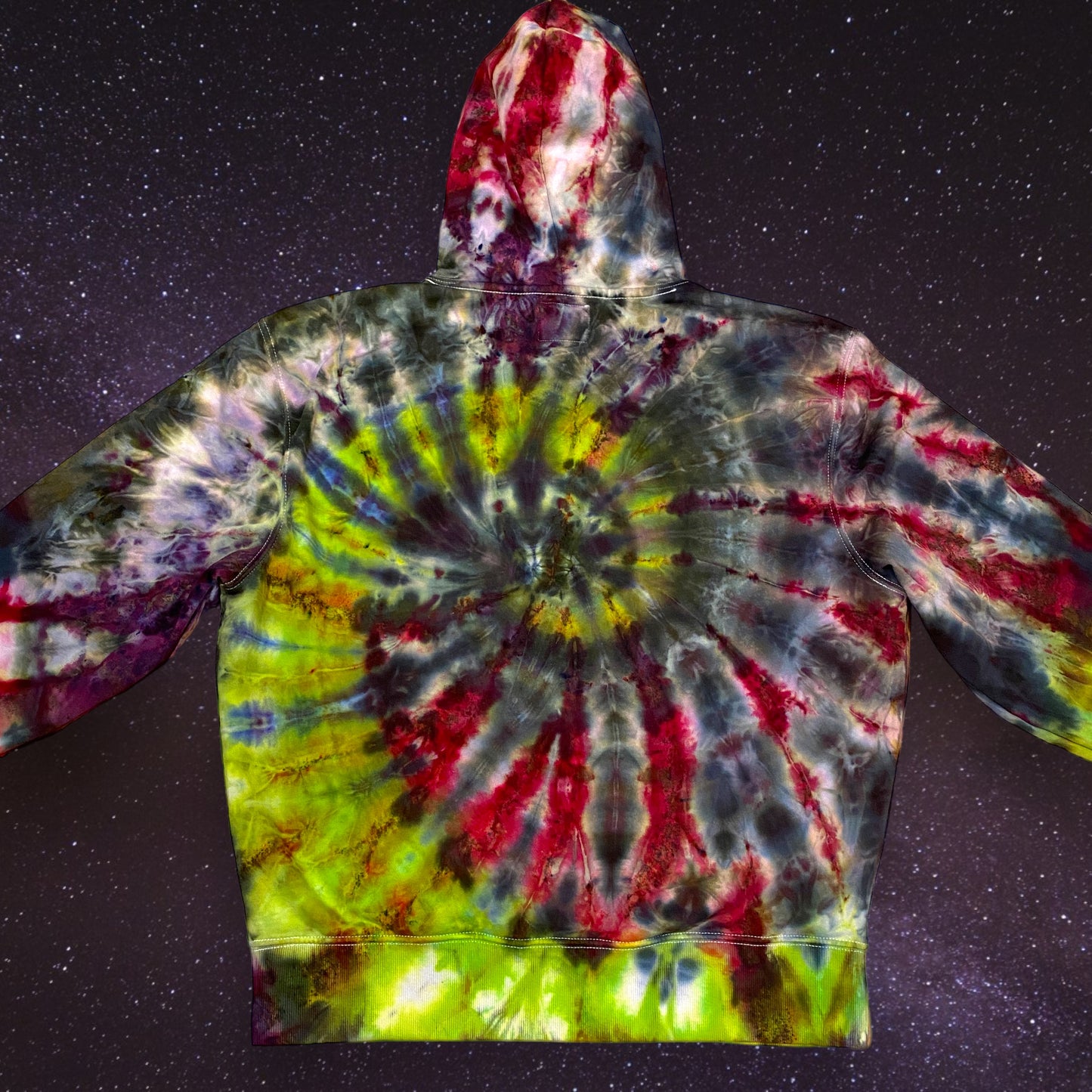 L Ice Dyed Old Navy Hoodie (10)