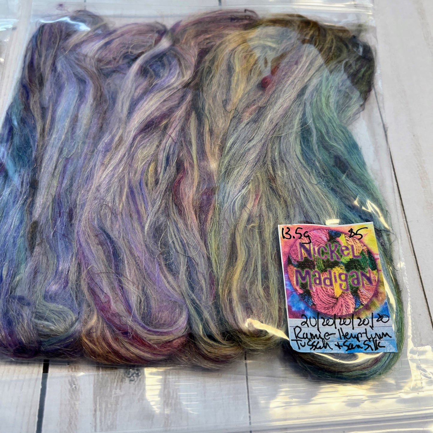 20/20/20/20/20 Ramie/Hemp/Linen/Tussah & Sari Silk
