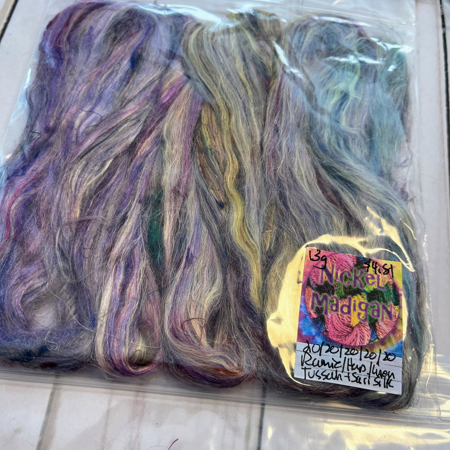 20/20/20/20/20 Ramie/Hemp/Linen/Tussah & Sari Silk