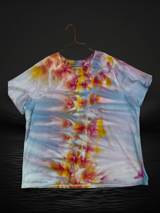 Ink blot gravity Dyed Tee